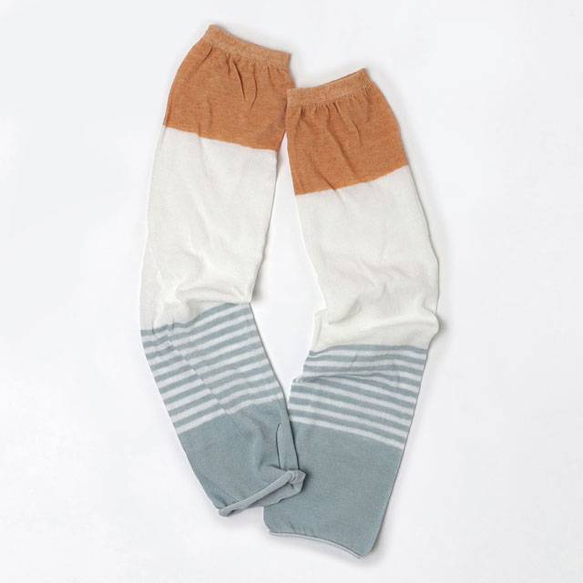 綿麻のゆったりUV　　アームカバー