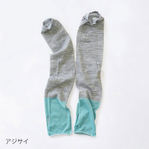 SUNNY&SNOWY麻の軽やかUVアームカバー