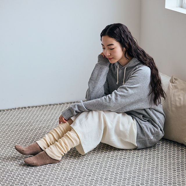 【WEB限定】SILKKI　シルッキアンクルウォーマー