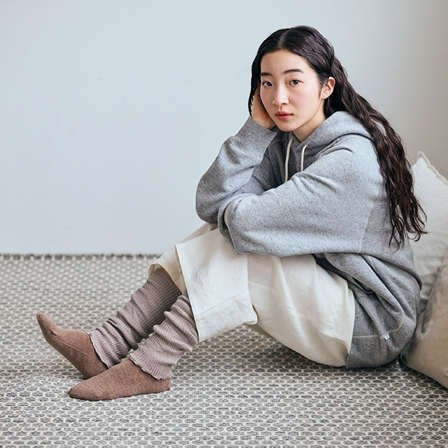 【WEB限定】SILKKI　シルッキアンクルウォーマー