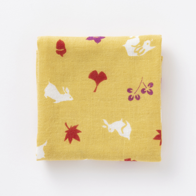 千代布 秋草とうさぎ かばんの中身 中川政七商店 公式サイト