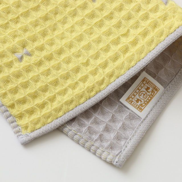 タオルハンカチ　今治　ワッフル織