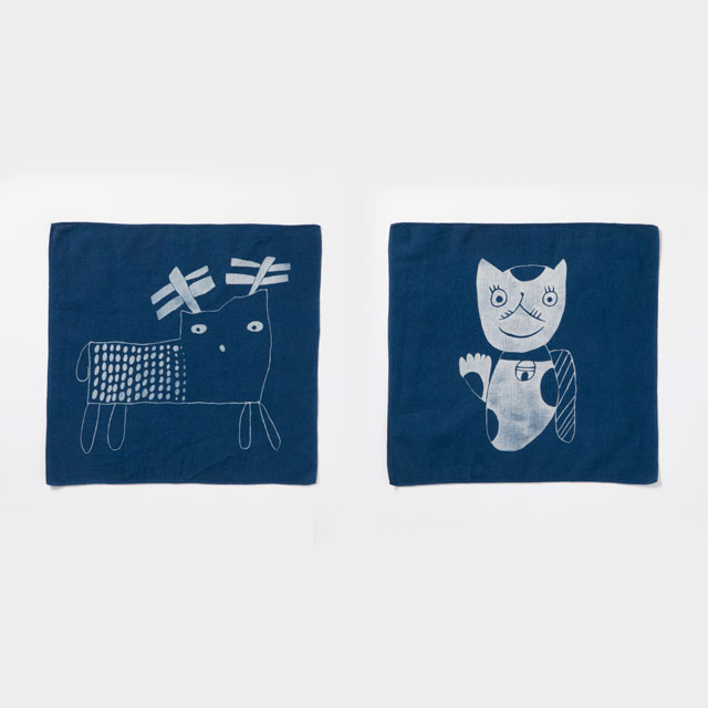 【WEB限定】藍染ハンカチ