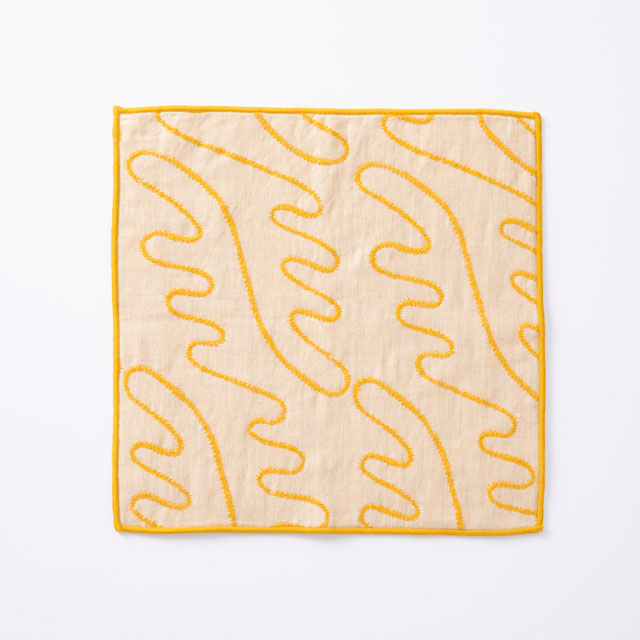 タオルハンカチ　刺繍