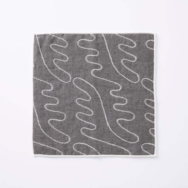 タオルハンカチ　刺繍