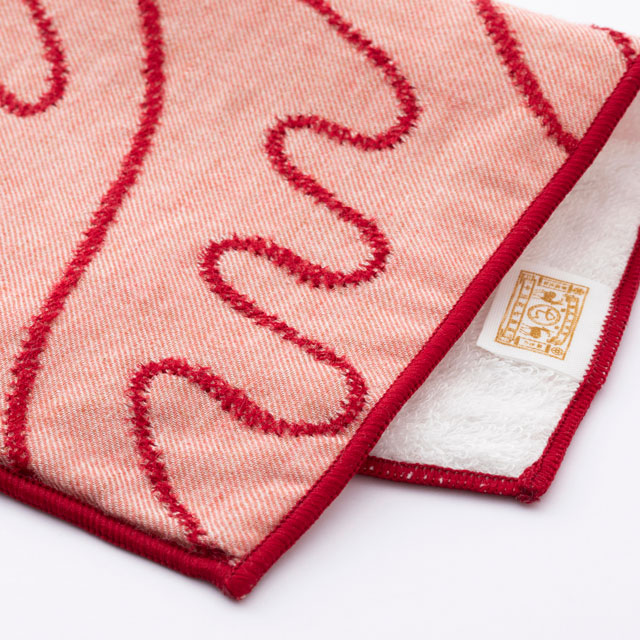 タオルハンカチ　刺繍