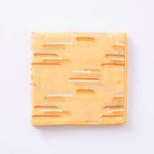 タオルハンカチ　カットジャカード