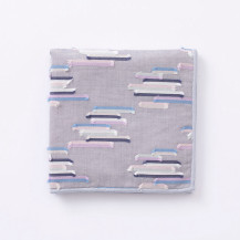 タオルハンカチ　カットジャカード