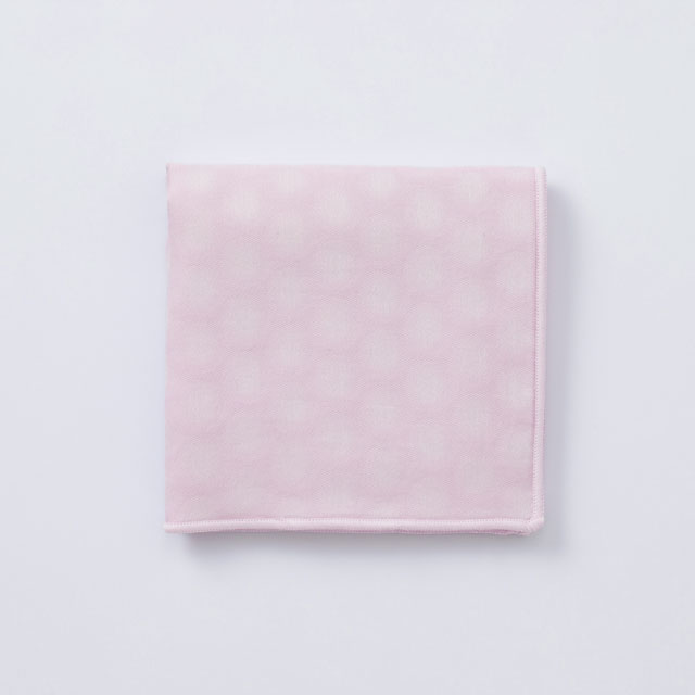 タオルハンカチ　サテンジャカード