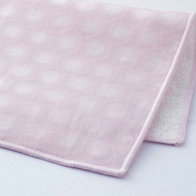 タオルハンカチ　サテンジャカード