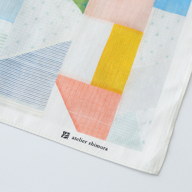 【WEB限定】アトリエシムラ　ふくみハンカチーフ