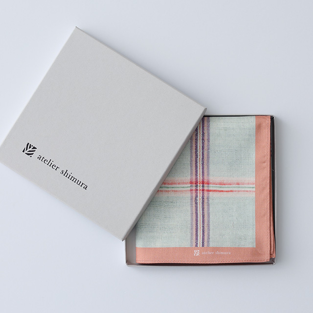 【WEB限定】アトリエシムラ　ふくみハンカチーフ