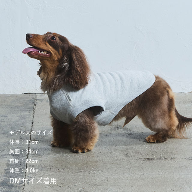 【WEB限定】LOCAL FABRIC ドッグスウェットシャツ
