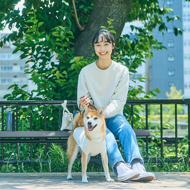 【WEB限定】LOCAL FABRIC ドッグスウェットシャツ