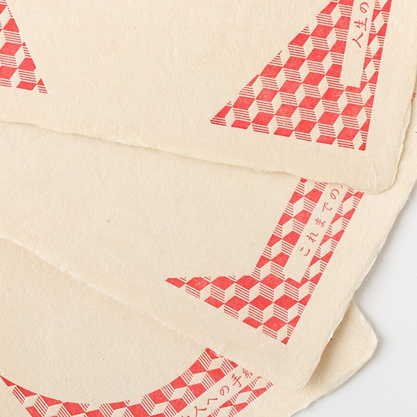 PAPER VALLEY　milepaper book　還暦の時の紙