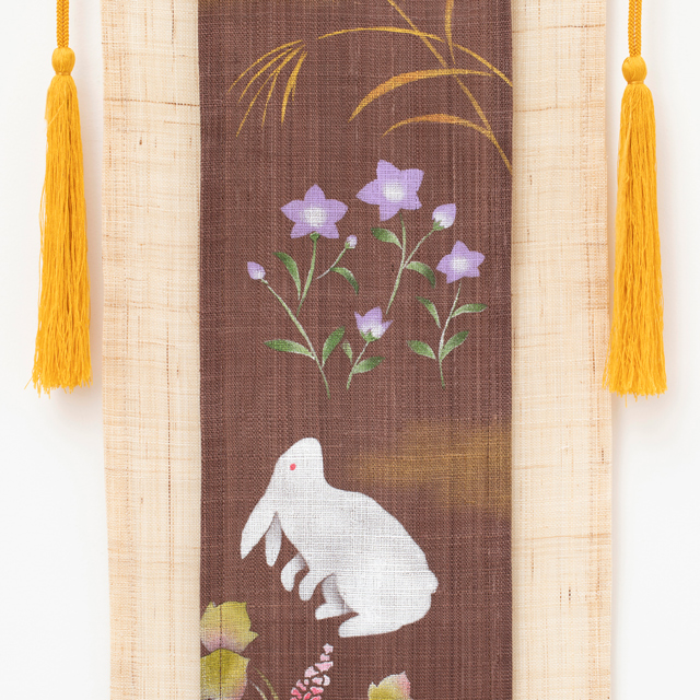 ＊中川政七商店＊タピストリー＊暖簾＊月＊三日月・半月・満月*３枚＊ 中川政七商店＊タピストリー＊暖簾＊月＊三日月・半月・満月*3