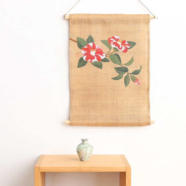 【WEB限定】十二ヶ月のタペストリー　二月「椿」