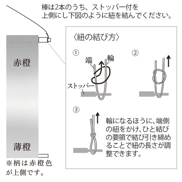 季節のぼかし染めタペストリー　黄昏