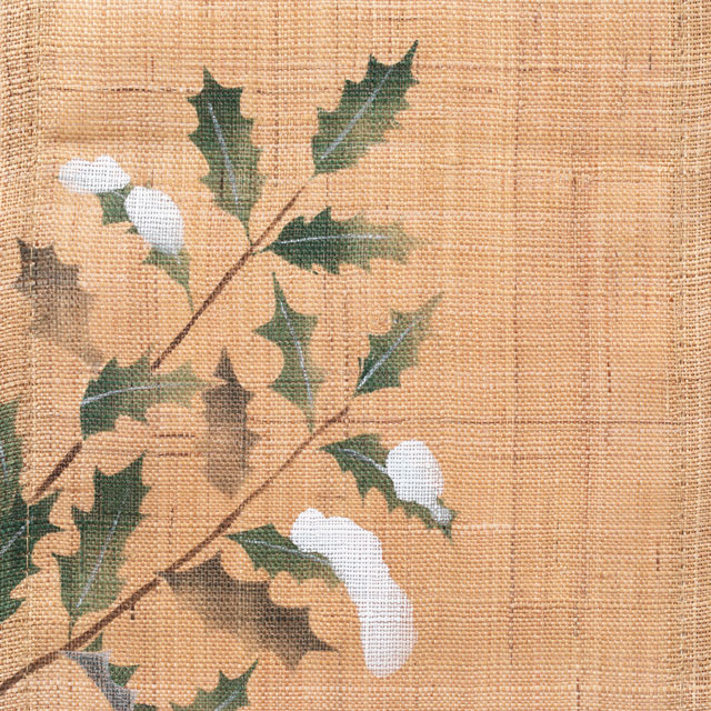 【WEB限定】十二ヶ月の三連タペストリー 二月「節分(お多福・柊・椿)」