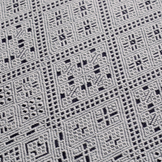 【抽選販売】くらしの工藝布こぎん刺しタペストリー 額装仕上