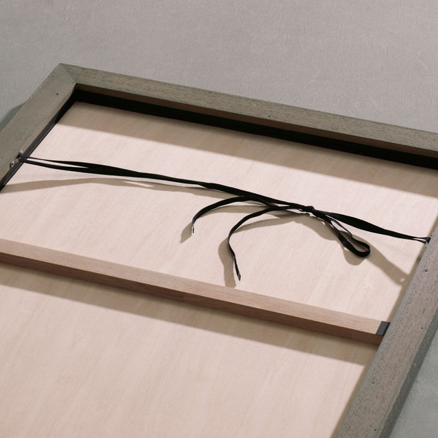 【抽選販売】くらしの工藝布こぎん刺しタペストリー 額装仕上