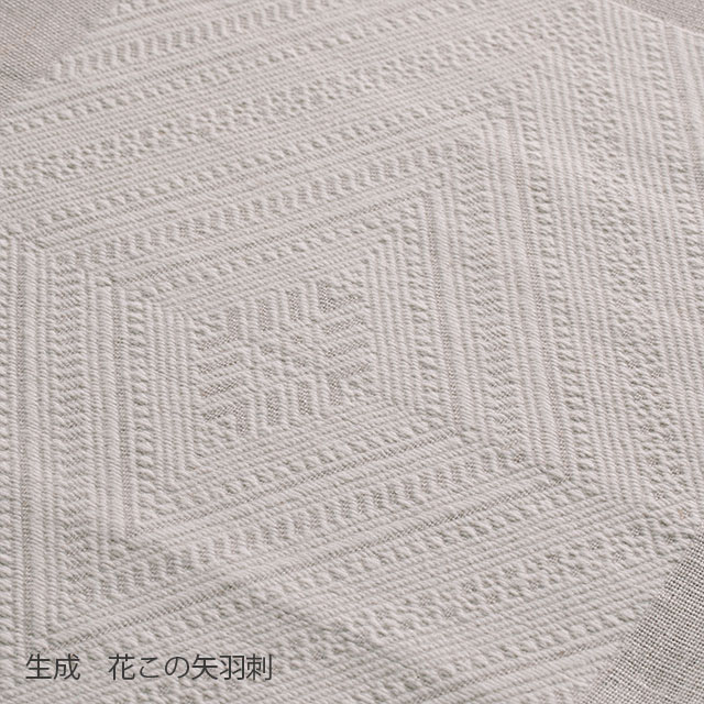 くらしの工藝布こぎん刺しタペストリー