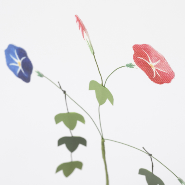 朝顔置き飾り