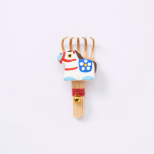 招福まめ熊手 午