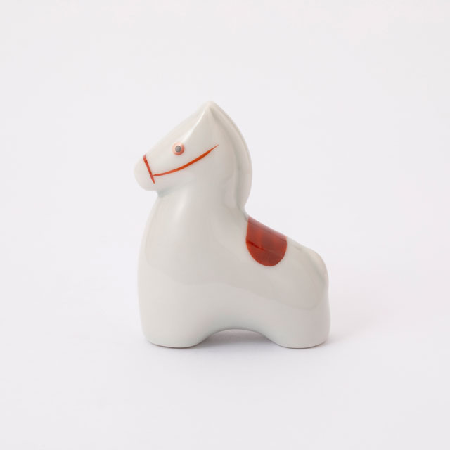 瀬戸焼の干支飾り　午