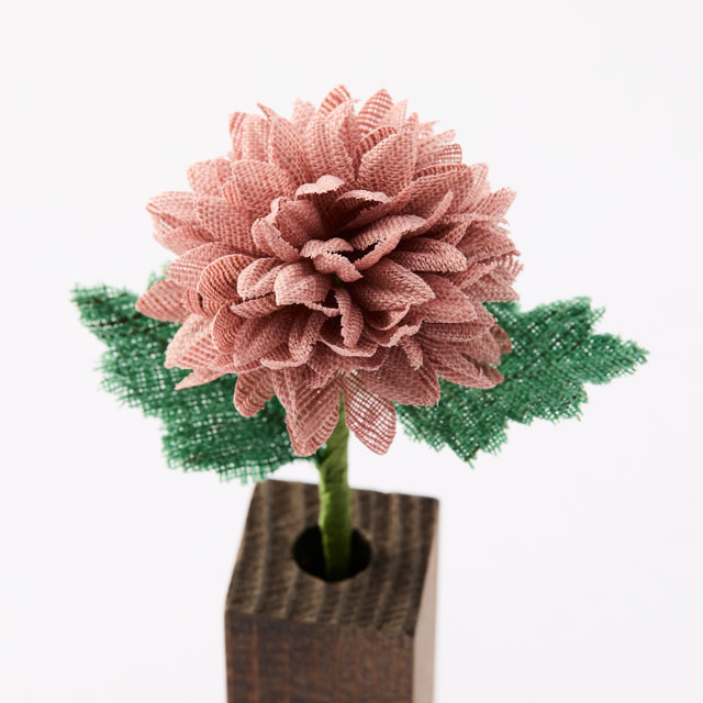 季節の花飾り　菊