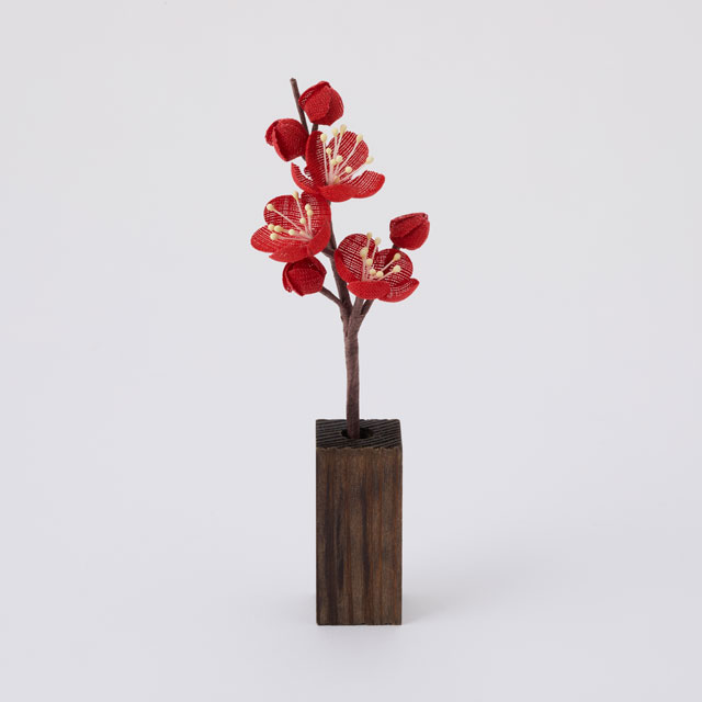 季節の花飾り 梅