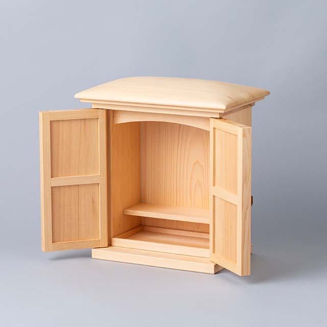 小型仏壇 OGAMIDO　丸屋根