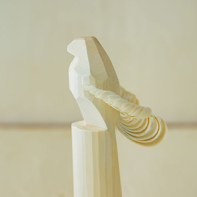 笹野一刀彫　yang-poppo