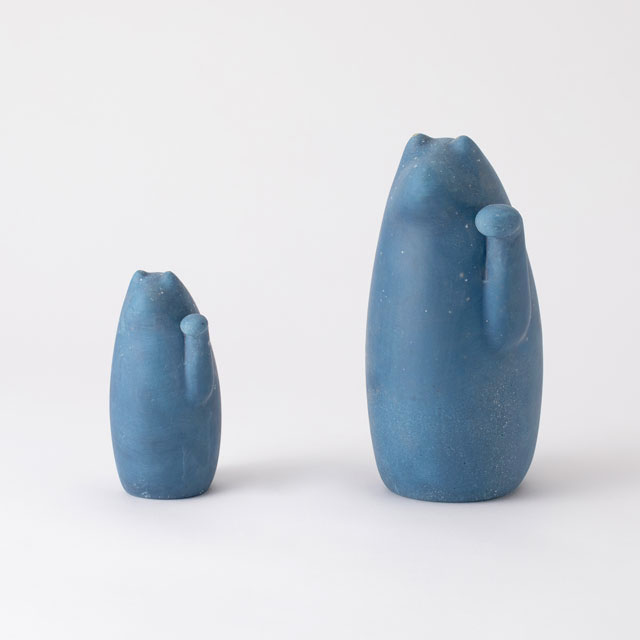 SETOMANEKI earth 藍染 中