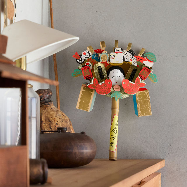 うれしたのし熊手飾り　大