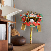 うれしたのし熊手飾り　大