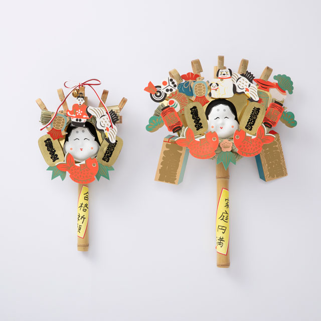 うれしたのし熊手飾り　大