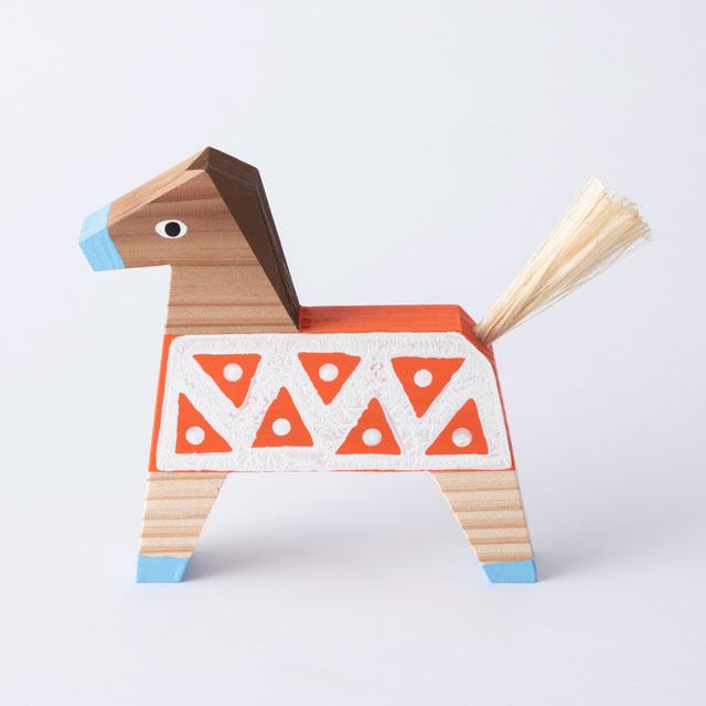 うれしたのし杉干支飾り　午大