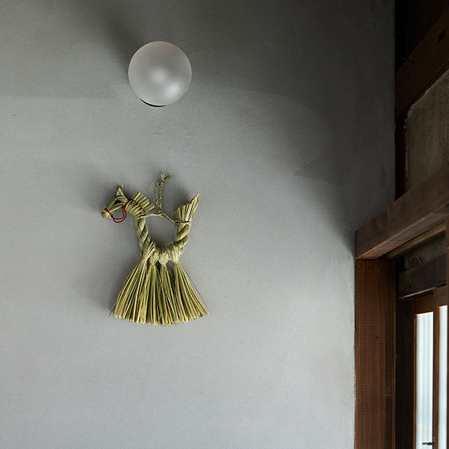 干支の勝わらしめ飾り　午