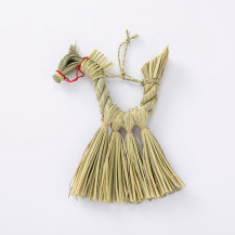 干支の勝わらしめ飾り 午