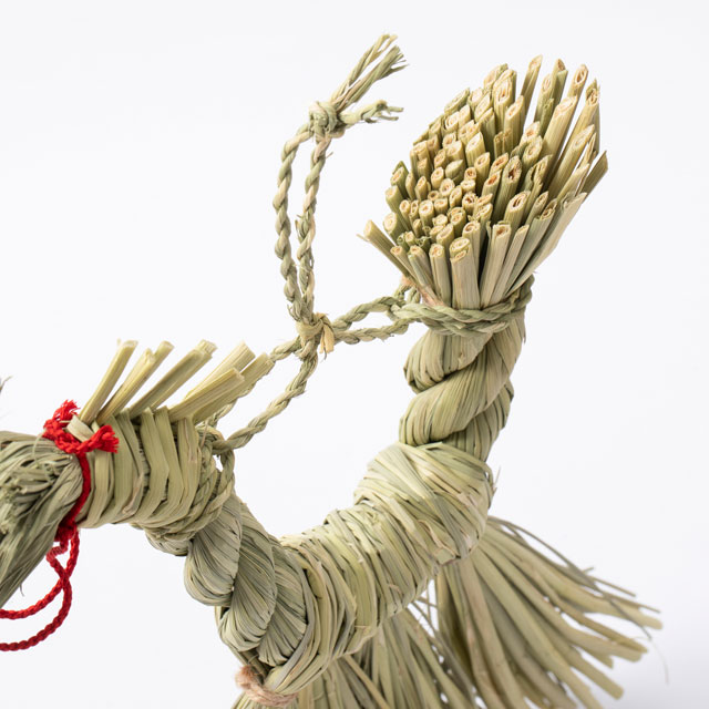 干支の勝わらしめ飾り 午