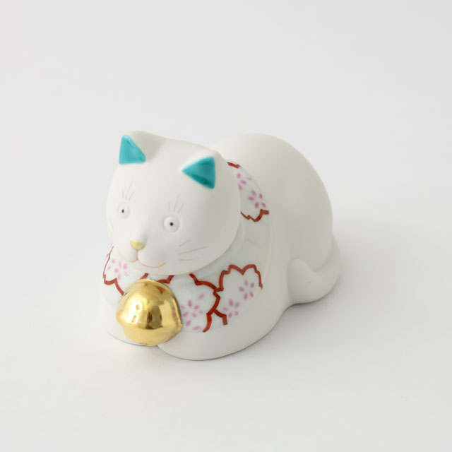 【WEB限定】上出　ちょうえもん座猫　重ね桜