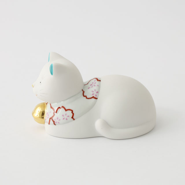 【WEB限定】上出　ちょうえもん座猫　重ね桜