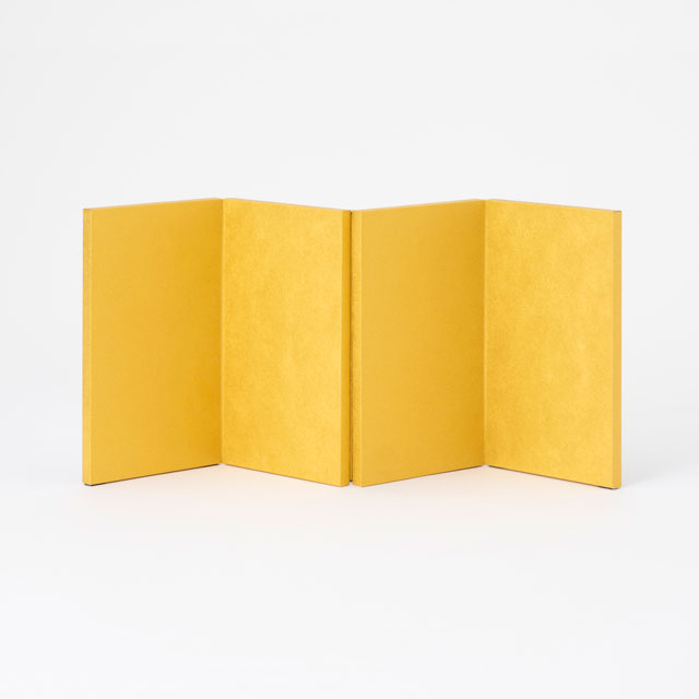 【予約商品】手織り麻の木目込み雛飾り　十人飾り　背景（屏風）・素木台