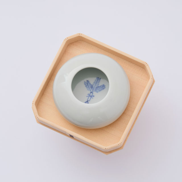 【正月先行予約商品・WEB限定】上出長右衛門窯 お鏡 花詰橙(10月末~11月上旬発送)