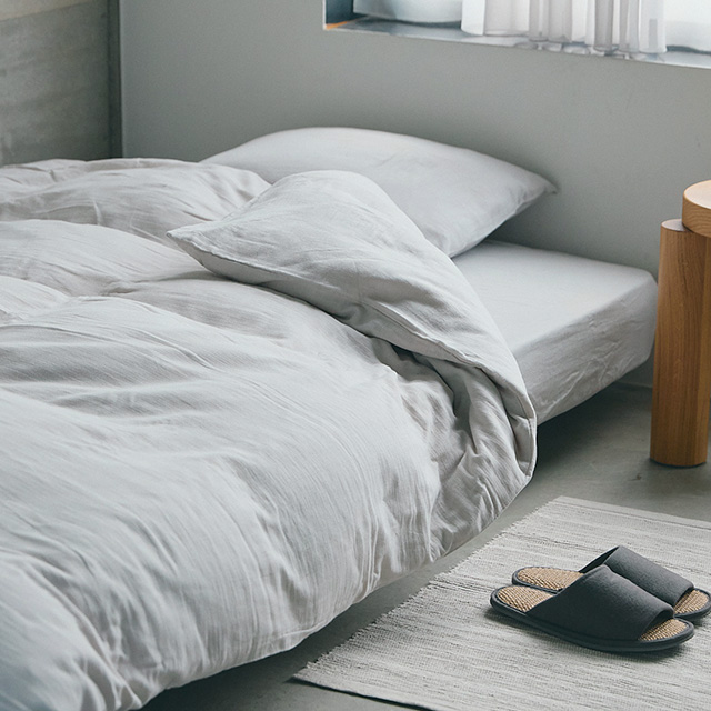 雪音晒の掛けふとんカバー　シングル