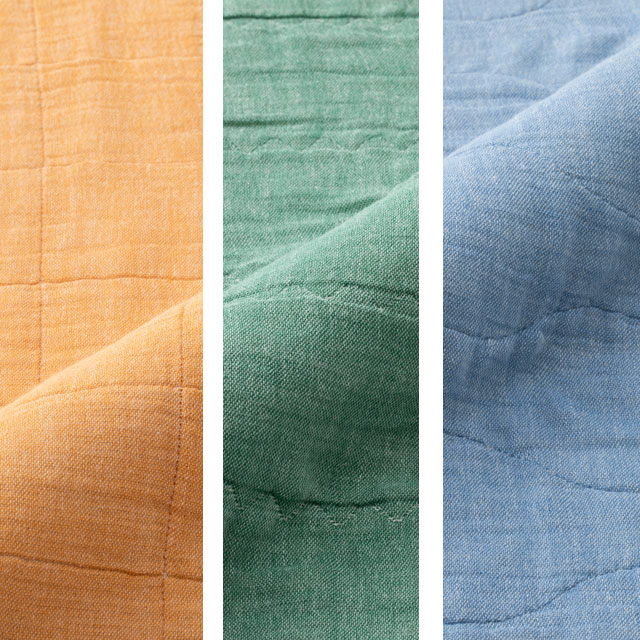 ガーゼ敷パッド　シングル BOCHIBOCHI