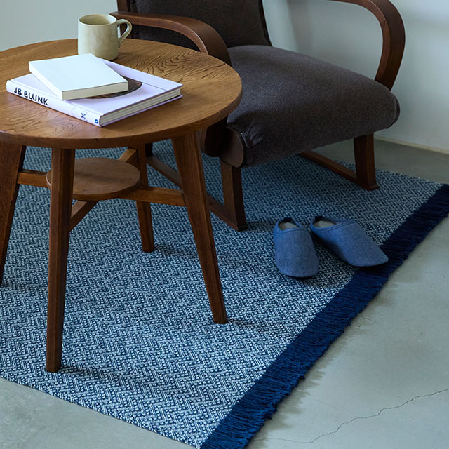 くらしの工藝布ウールの掛敷布