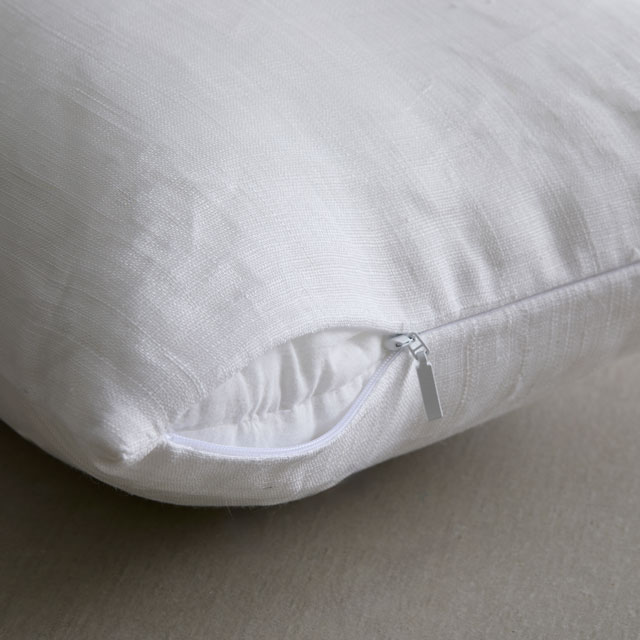 くらしの工藝布横振り刺繍クッションカバー