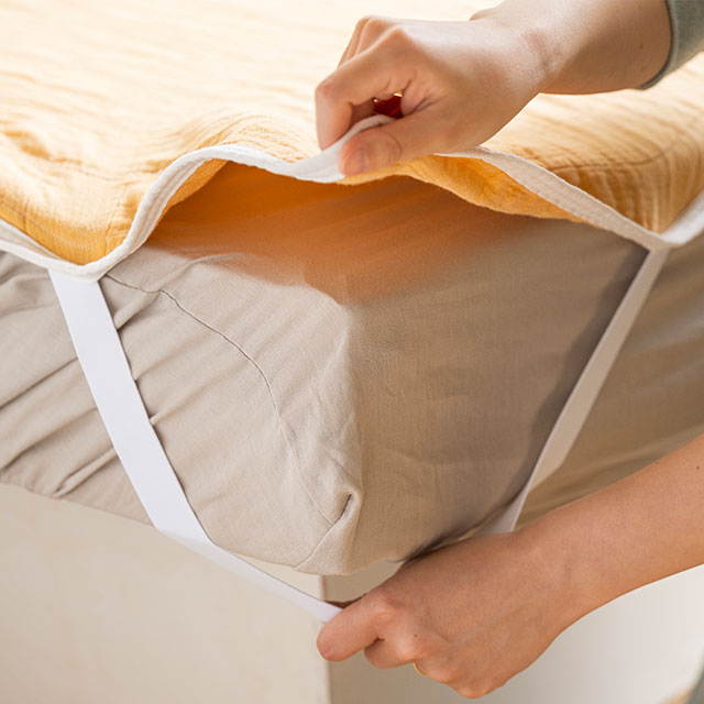 ガーゼ敷パッド　ダブル(140×200cm) SHITOSHITO ダブル